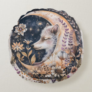 Coussins Ronds Wolf Moon