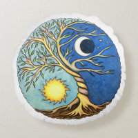 Yin-Yang Moon and Sun