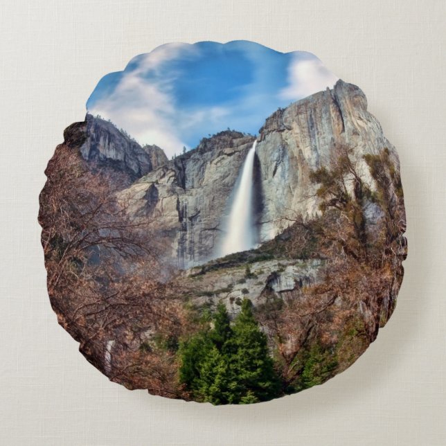 Coussins Ronds Yosemite Falls (Devant)