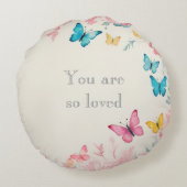 Coussins Ronds You are so loved Throw Pillow (Dos)