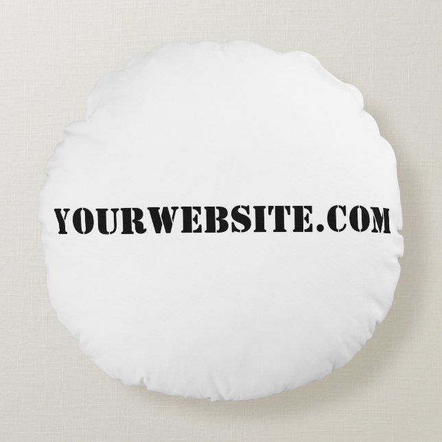 Coussins Ronds YourWebSite.com (Devant)