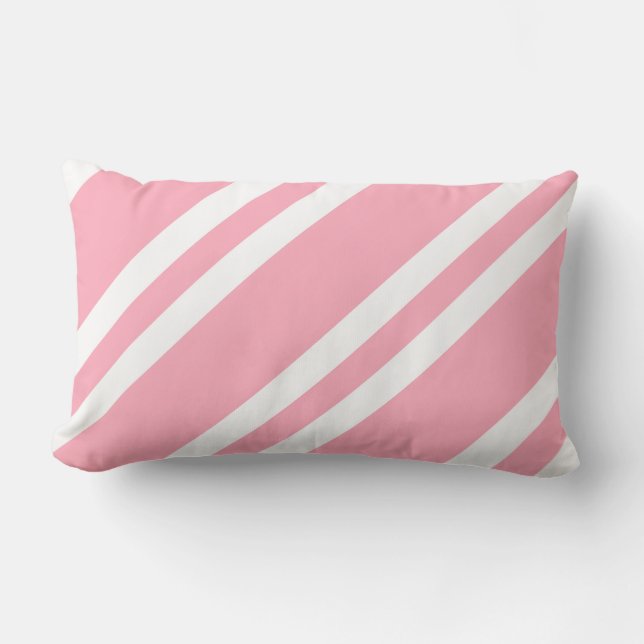 Coussins rose rose et blanc (Recto)
