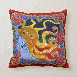 Coussins roses célestes