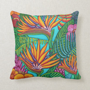 Coussins tropicaux de gemmes