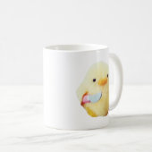 Couteau Canard Plush Mème Mug Double Côté (Devant droit)