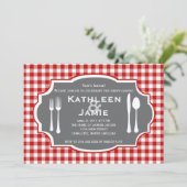 Couteau de plaid et invitation de fourchette (Debout devant)