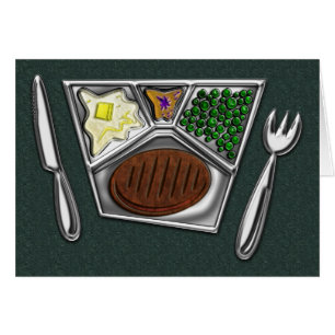 Couteau et Spork de dîner de TV