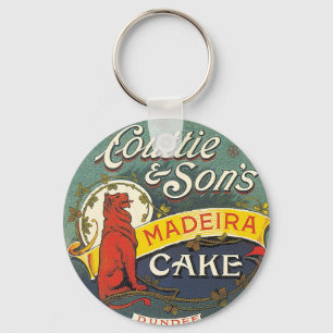 Couttie & Son's Madeira Cake Dundee  Label Sleutelhanger