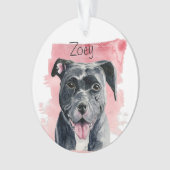 Coutume américaine rouge mignonne d'aquarelle de (devant)