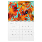 Coutume de calendrier de collection de libellule (Feb 2026)