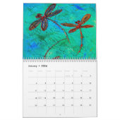 Coutume de calendrier de collection de libellule (Jan 2026)