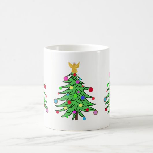 Coutume de tasse d'arbre de Noël (Centre)