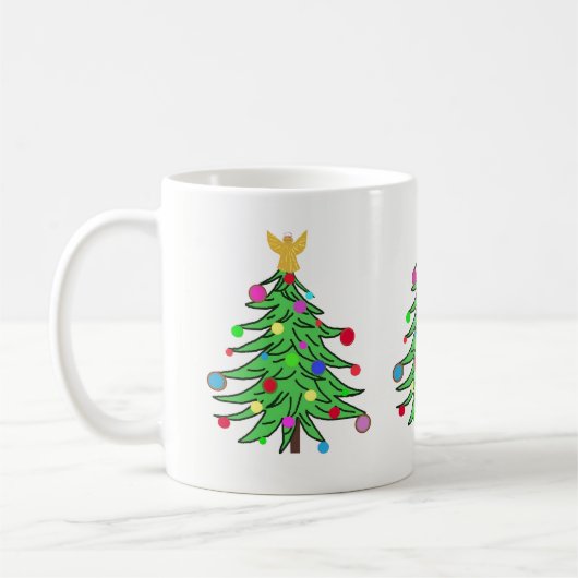 Coutume de tasse d'arbre de Noël (Gauche)