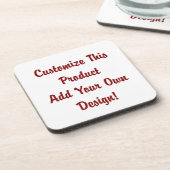 Coutume - dessous de verre de liège (Côté gauche)