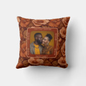 Coutume Mariage Réfléchi Lancer Oreiller Pour Femm (Verso)