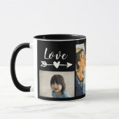 Coutume, noir, 4 tasses de photo (Gauche)