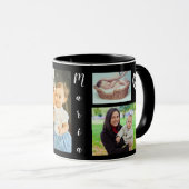 Coutume, noir, 4 tasses de photo (Devant droit)