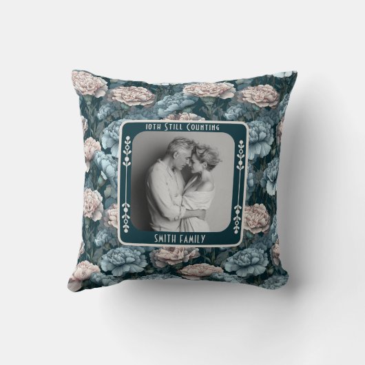 Coutume Parents 30E Anniversaire Jeu Oreiller (Verso)