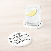 Coutume personnalisée autour des dessous de verre (Côté)