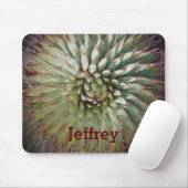 Coutume pourpre Mousepad de tapis de souris de (Avec souris)