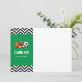 Coutume un carte de remerciements All-Star (Debout devant)