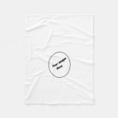 Coutume votre d'une couverture aimable d'ouatine (Devant)