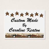 Couture / Artisanat / Carte Seamstress / Tag - SRF (Dos)