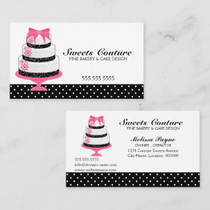 Couture Cakes Bakkerij Maatwerk Visitekaartje