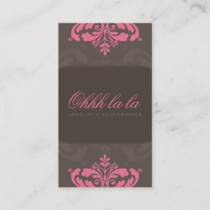 COUTURE CARTE DE VISITE :: la couture fleurit 1AP