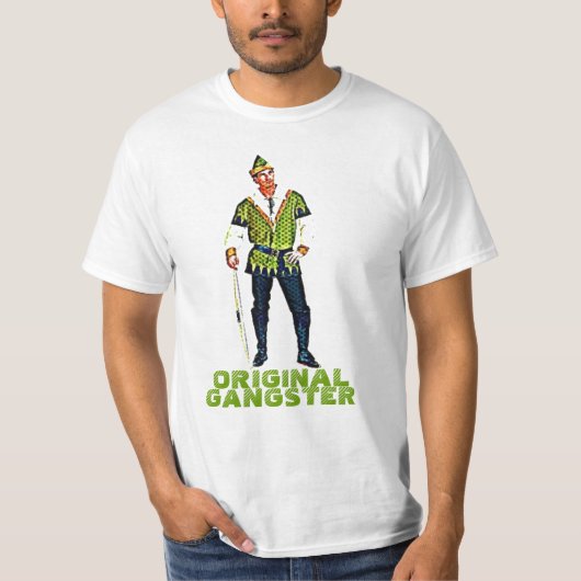 Couture d'InterKnit - T-shirt original de bandit (Devant)
