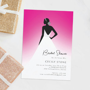 Couture Mariage robe nuptiale douche Invitation