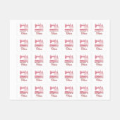 Couture personnalisée Étiquettes de vêtements (Feuille)