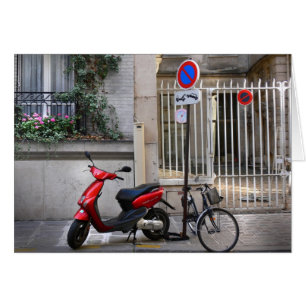 couture vélo rouge - Briefkaarten uit Parijs9