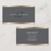 Couturier - cartes de visite (Devant / Derrière)