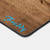 Couvercle Burlap Personnalisé Porte-Cartes (Coin)