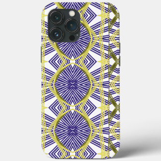Couvercle coque iphone avec motifs géométriques