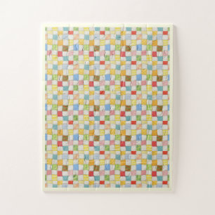 COUVERCLE FOU 11x14 Grand Puzzle en Pièces / Crème