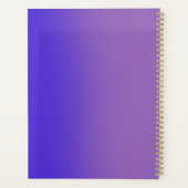 Couvercle personnalisable Beau Dégradé violet (Dos)