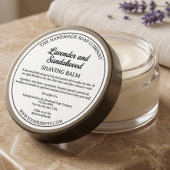 Couvercle Simple de Pot de Cosmétiques Étiquette B
