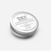 Couvercle Simple de Pot de Cosmétiques Étiquette B