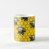 Couvert dans la tasse 2 d'abeilles (Centre)