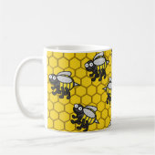 Couvert dans la tasse 2 d'abeilles (Gauche)