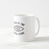 Couvert Par Le Sang De Jésus Mug (Devant droit)