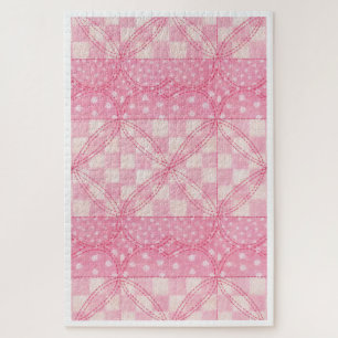 COUVERTE À CŒUR ROSE 20x30 Puzzle