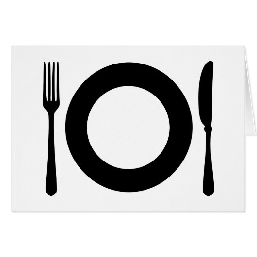 Couverts - plat (Devant horizontal)