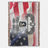 Couverture 101e division aéroportée Attaque aérienne Customis (devant Vertical)