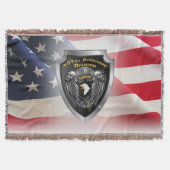 Couverture 101e division aéroportée Bouclier sur mesure (Devant)