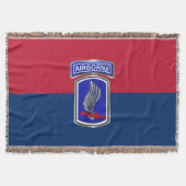 Couverture 173e brigade aéroportée Conception encadrée en arg (Devant)