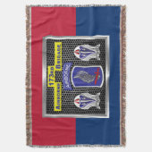 Couverture 173e brigade aéroportée Conception personnalisée g (devant Vertical)