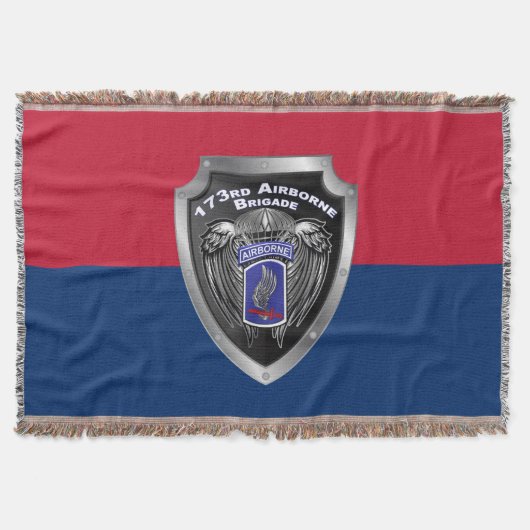 Couverture 173e brigade aéroportée Customisée (Devant)